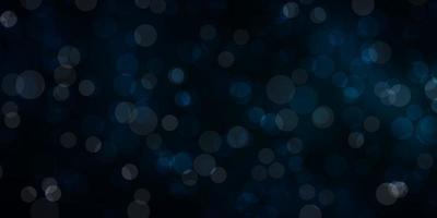 Dark Green vector backdrop with dots.