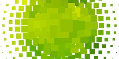 Light Green vector background with rectangles.