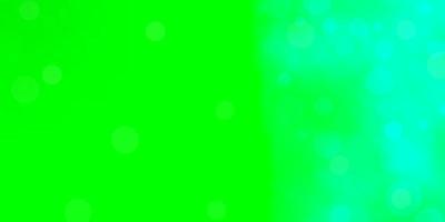 Light Green vector pattern with spheres.