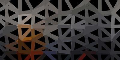 Dark yellow vector geometric polygonal layout.