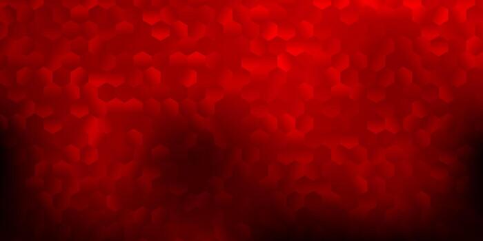 Dark red vector background with random forms.