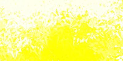 Light yellow vector background with polygonal forms.