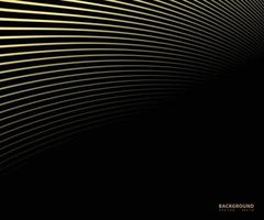 Abstract gold color warped Diagonal Striped Background. Vector curved twisted slanting, waved lines texture. Brand new style for your business design.