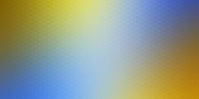 Light Blue, Yellow vector layout with lines, rectangles.