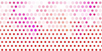 Light red vector texture with disks.