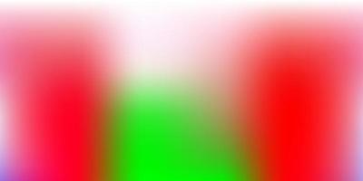 Light Pink, Green vector blur drawing.