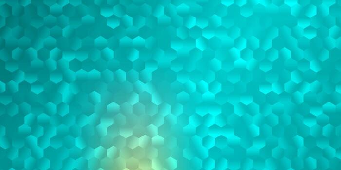 Light blue, green vector pattern with abstract shapes.