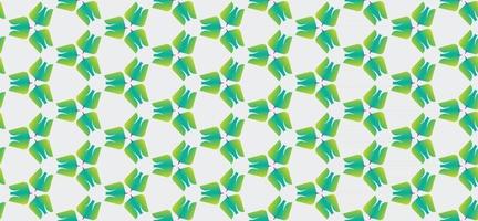 leaves pattern green gradient background vector illustration