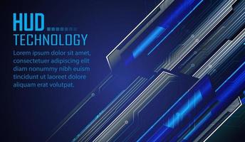 cyber circuit future technology concept background vector