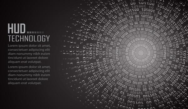 cyber circuit future technology concept background vector
