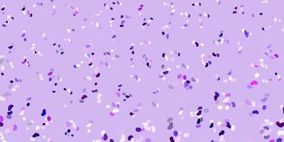 Light purple vector backdrop with chaotic shapes.