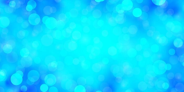 Light BLUE vector texture with circles.
