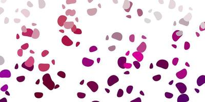 Light purple vector background with random forms.