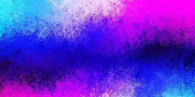 Dark pink, blue vector background with spots.