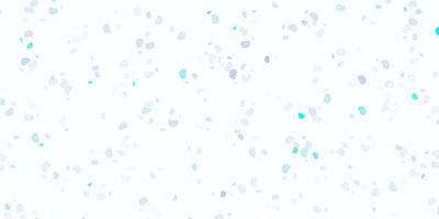 Light pink, blue vector backdrop with chaotic shapes.