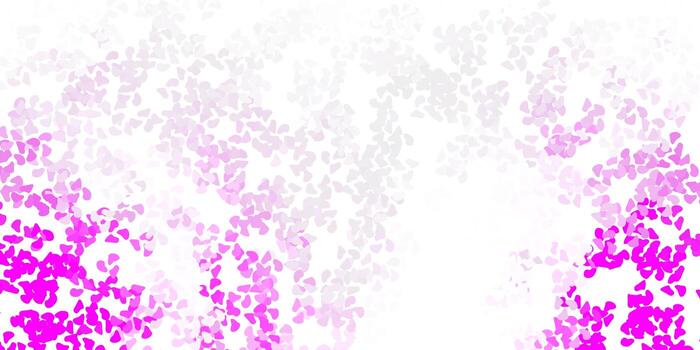 Light pink vector template with abstract forms.