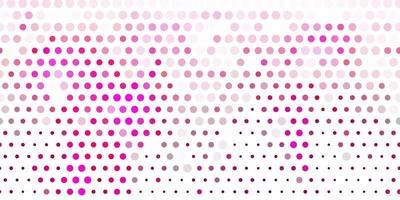 Light pink vector backdrop with dots.