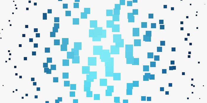 Light BLUE vector texture in rectangular style.