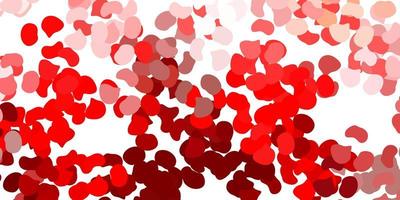 Light orange vector backdrop with chaotic shapes.