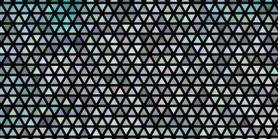 Light BLUE vector pattern with polygonal style.