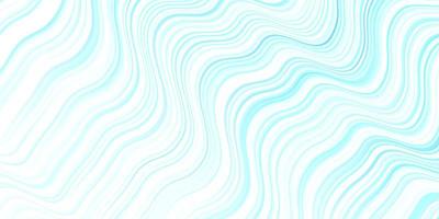 Light BLUE vector backdrop with bent lines.