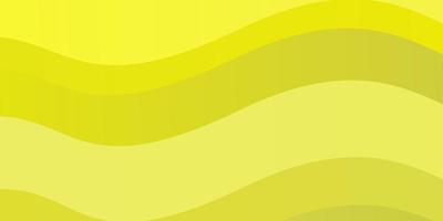 Light Yellow vector pattern with lines.