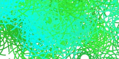 Light Green vector background with random forms.