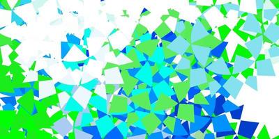 Light blue vector texture with triangular style.