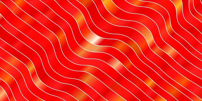diseño de vector rojo claro con líneas torcidas.