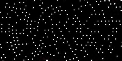 Dark Red vector background with spots.