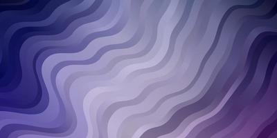 Light Purple vector template with curves.