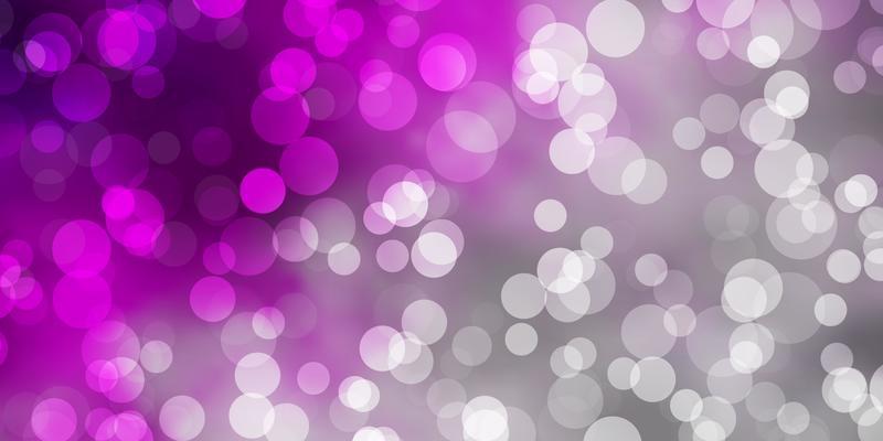 Light Purple vector texture with disks.