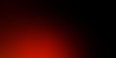 Dark Red vector modern blurred background.