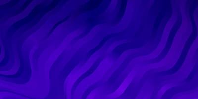 Dark Purple, Pink vector background with wry lines.