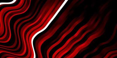 Dark Red vector backdrop with curves.