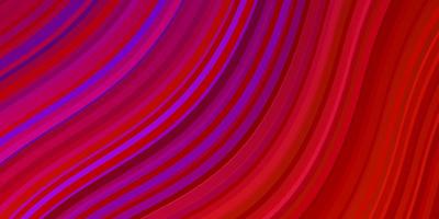 Dark Pink, Red vector background with lines.