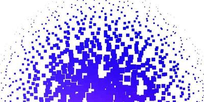 Light Pink, Blue vector background with rectangles.