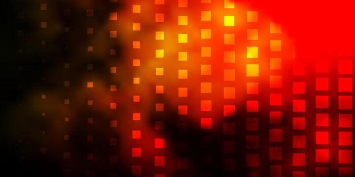 Dark Orange vector texture in rectangular style.