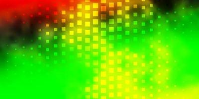 Light Multicolor vector pattern in square style.