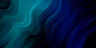 Dark BLUE vector pattern with wry lines.