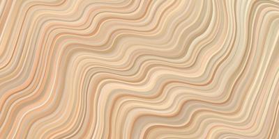 Light Orange vector template with lines.
