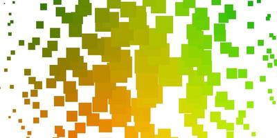 Light Green, Yellow vector background in polygonal style.