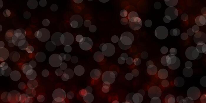 textura de vector naranja oscuro con discos.