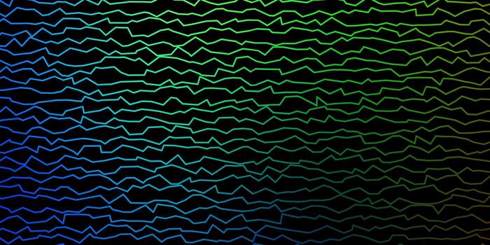 Dark Multicolor vector pattern with lines.