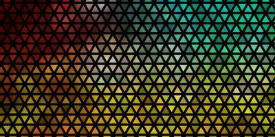 Light Multicolor vector pattern with polygonal style.