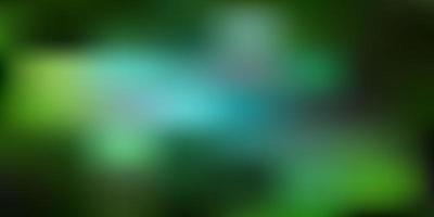 Light blue, green vector gradient blur pattern.