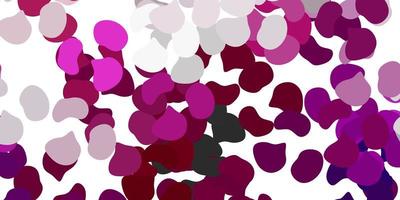 Light pink vector backdrop with chaotic shapes.