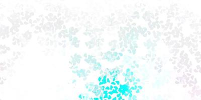 Light pink, blue vector template with abstract forms.