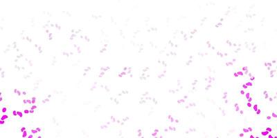 Light purple vector background with random forms.