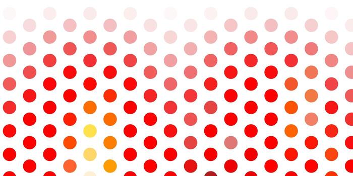 Light red, yellow vector layout with circle shapes.